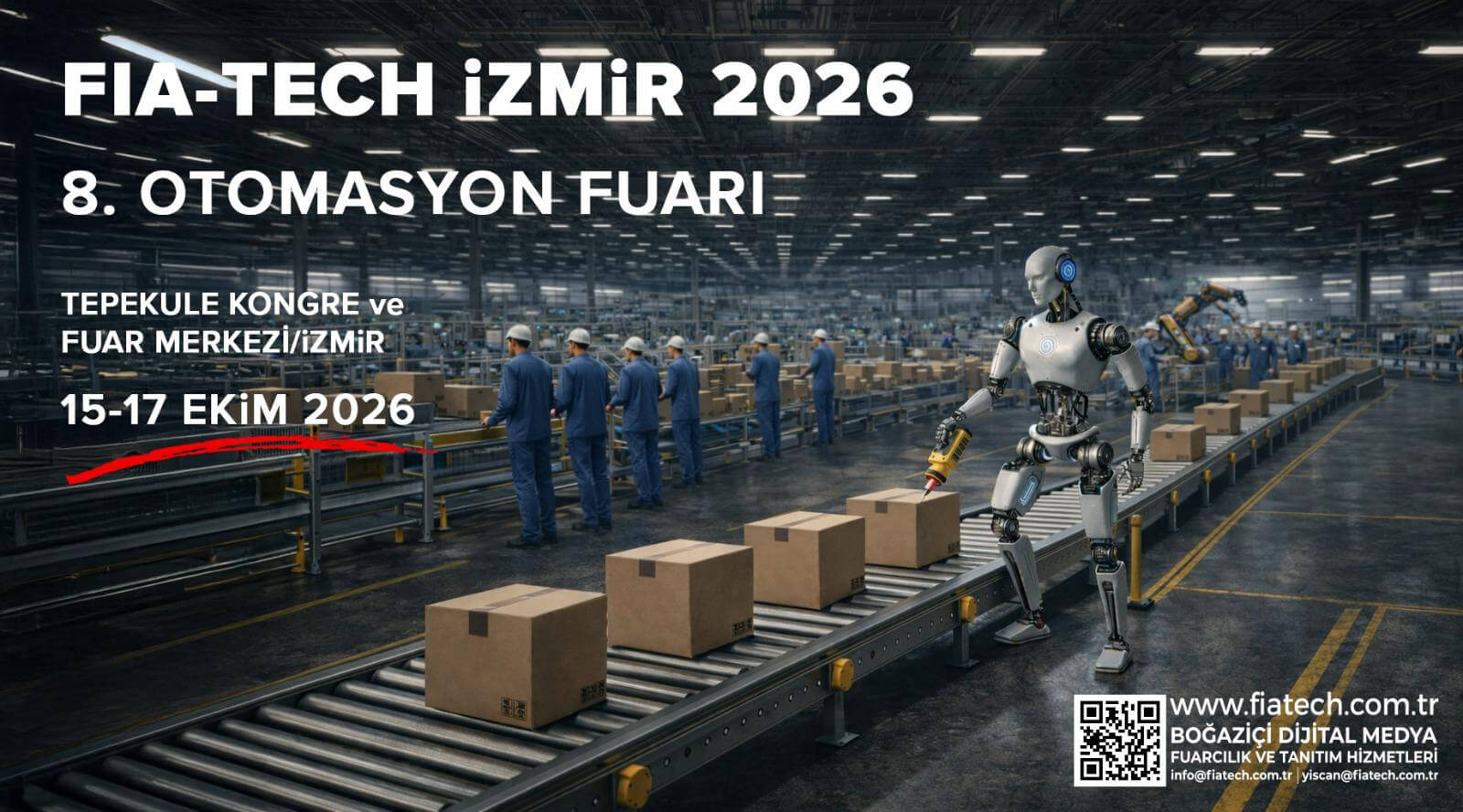 Fia Tech İzmir Otomasyon Fuarı 15/16/17 Ekim 2026